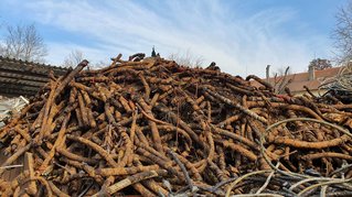 Erdkabel recycelt von Stiess Metall